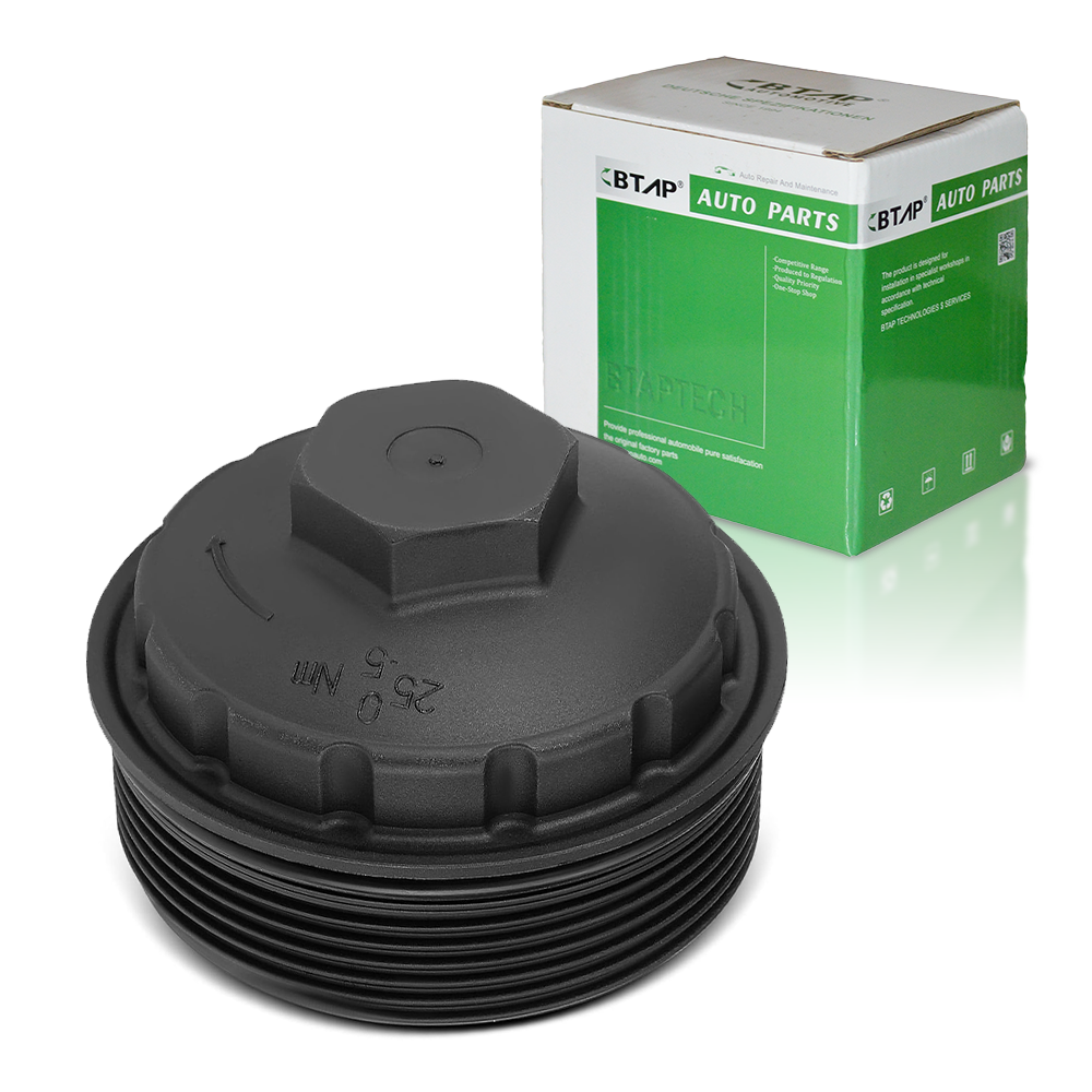 Cap, oil filter housing