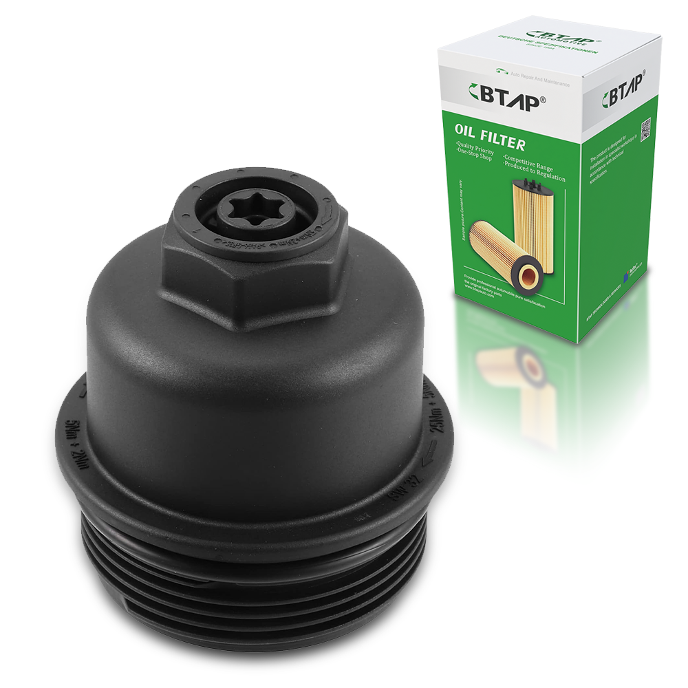 Cap, oil filter housing