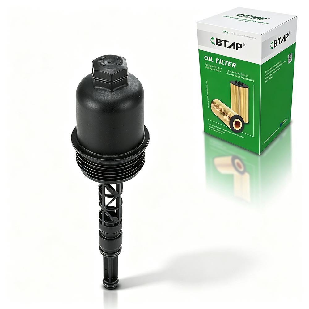 Cap, oil filter housing