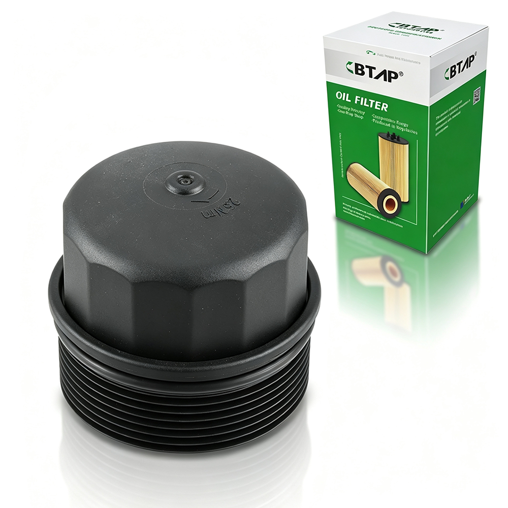 Cap, oil filter housing